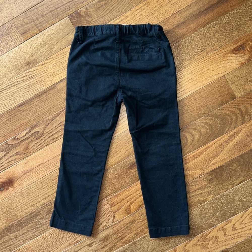 Boys Old Navy Black Skinny Chino Pants Size 5 - Picture 2 of 2